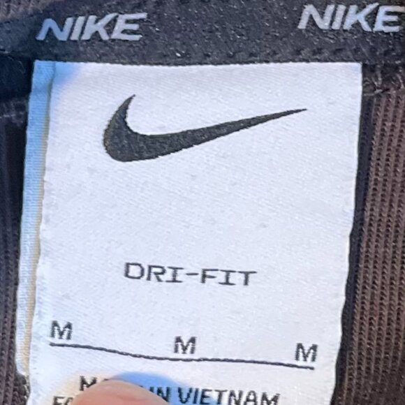 Nike Dri-FIT Hoodie M – Rare Hybrid w/ North Face Slogan, Cowl Neck, Stylized He - Picture 3 of 6